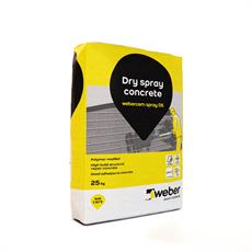 webercem spray DS - dry spray concrete