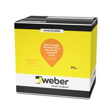 webertec EP pourable grout - high strength, enhanced flow, chemically-resistant grout