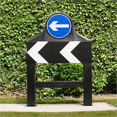 Orbital Chevron Sign
