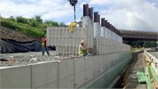 T-Wall Modular, Stackable precast retaining solutions
