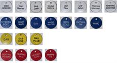Traffolyte valve tags and signs