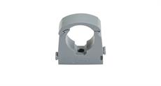 Single Hinged Pipe Clip - Grey