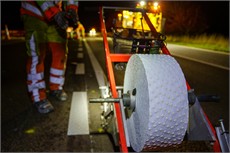 Temporary Road Markings
