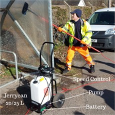 Road Sign Cleaning Unit